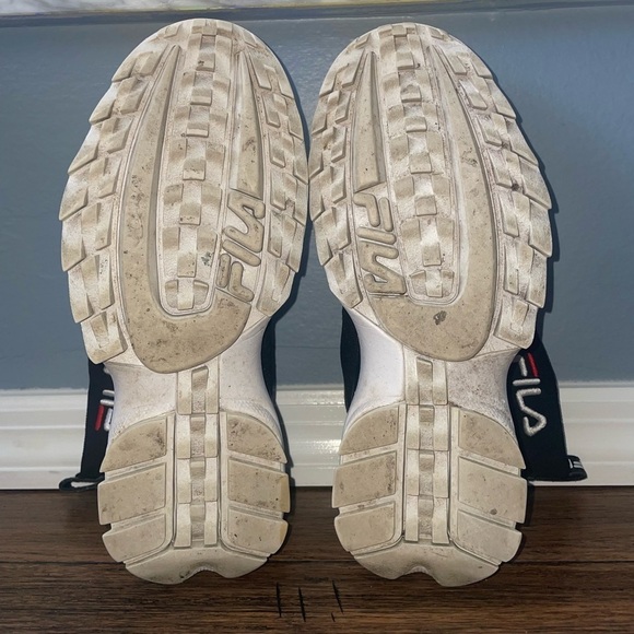 Rare fila slip on sneakers chunky sneakers ankle sock sneakers - Picture 5 of 10